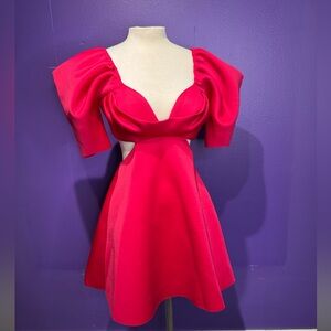 ASOS Vibrant Pink Mini Dress
